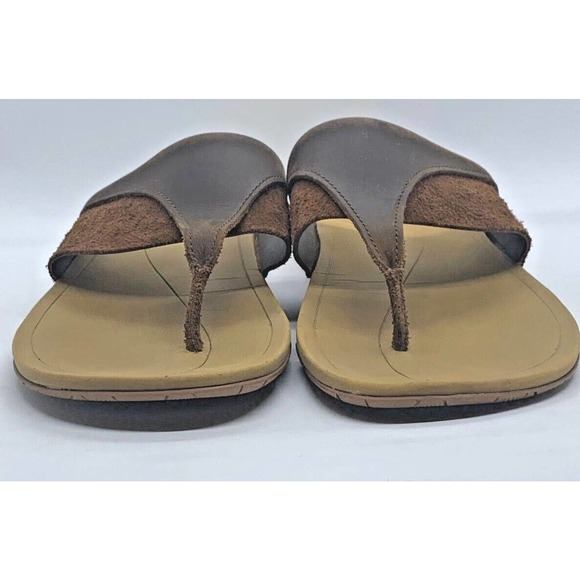 Chaco Leather Sandals in Brown and Tan - Picture 5 of 9